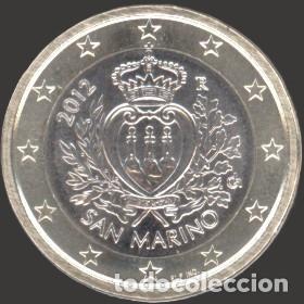 Euros: San Marino 1 Euro 2012 Uncirculated UNC