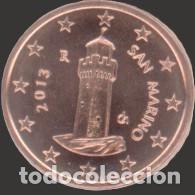 Euros: San Marino 1 cent 2013 Uncirculated UNC