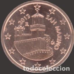 Euros: San Marino 5 cent 2013 Uncirculated UNC