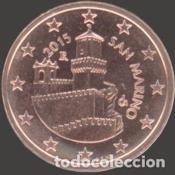 Euros: San Marino 5 cent 2015 Uncirculated UNC