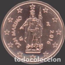 Euros: San Marino 2 cent 2016 Uncirculated UNC