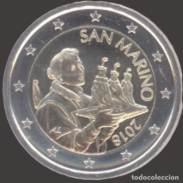 Euros: San Marino 2 Euro 2018 Uncirculated UNC