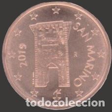 Euros: San Marino 2 cent 2019 Uncirculated UNC
