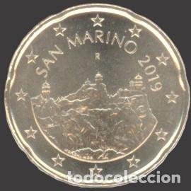 Euros: San Marino 20 cent 2019 Uncirculated UNC