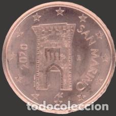 Euros: San Marino 2 cent 2020 Uncirculated UNC