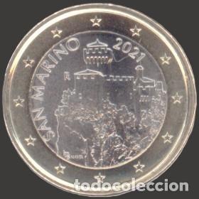 Euros: San Marino 1 Euro 2021 Uncirculated UNC