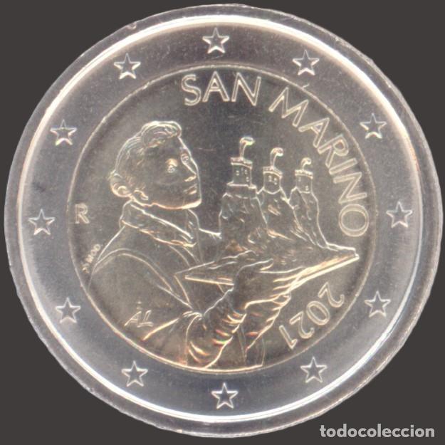 Euros: San Marino 2 Euro 2021 Uncirculated UNC