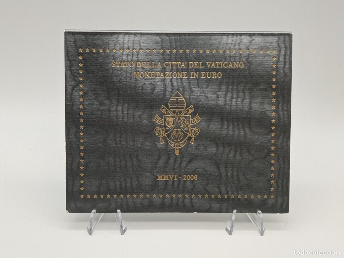 Euros: VATICANO 2006 - CARTERA OFICIAL - 8 VALORES - PAPA BENEDICTO XVI -