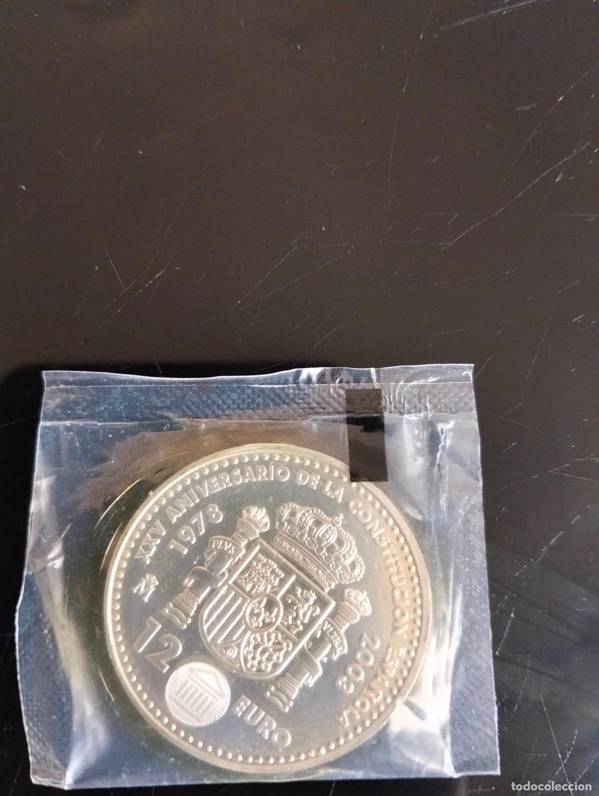 Euros: PLATA. 12 EUROS. JUAN CARLOS I Y SOFIA, 2003 TENGO MAS MONEDAS DE PLATA
