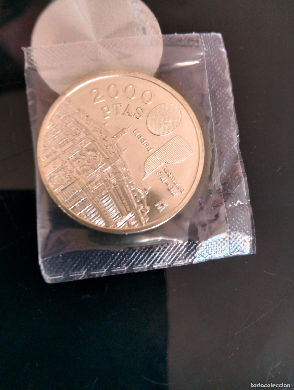 Euros: PLATA 2000 PTA. ASAMBLEA FMI, 1994. EN BLISTER ORIGINAL, TENGO MAS DE PLATA