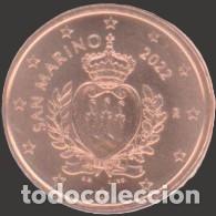 Euros: San Marino 1 cent 2022 Uncirculated UNC