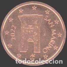 Euros: San Marino 2 cent 2022 Uncirculated UNC