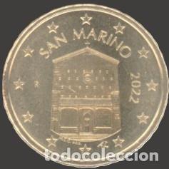 Euros: San Marino 10 cent 2022 Uncirculated UNC