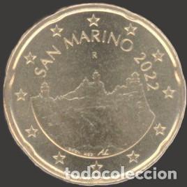 Euros: San Marino 20 cent 2022 Uncirculated UNC