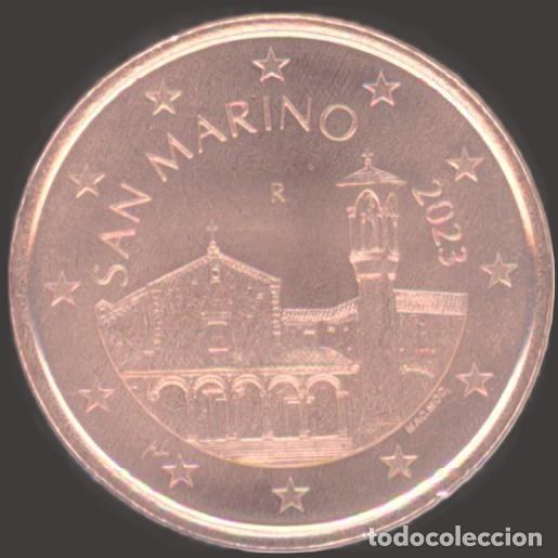 Euros: San Marino 5 cent 2023 Uncirculated UNC