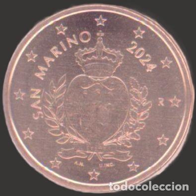 Euros: San Marino 1 cent 2024 Uncirculated UNC