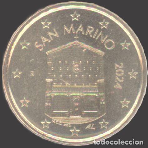 Euros: San Marino 10 cent 2024 Uncirculated UNC