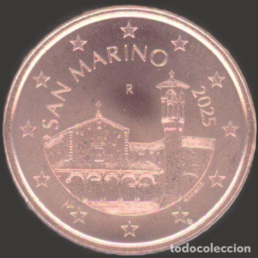 Euros: San Marino 5 cent 2025 Uncirculated UNC