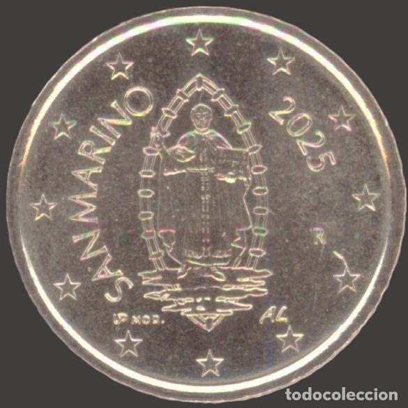 Euros: San Marino 50 cent 2025 Uncirculated UNC
