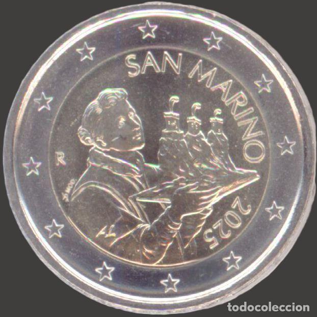 Euros: San Marino 2 Euro 2025 Uncirculated UNC