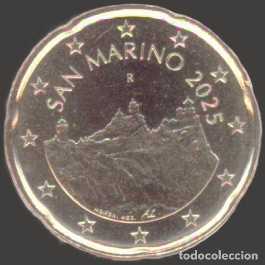 Euros: San Marino 20 cent 2026 Uncirculated UNC