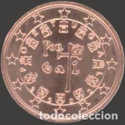 Euros: Portugal 5 cent 2002 Uncirculated UNC