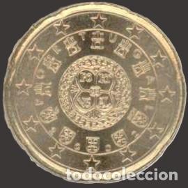 Euros: Portugal 20 cent 2002 Uncirculated UNC