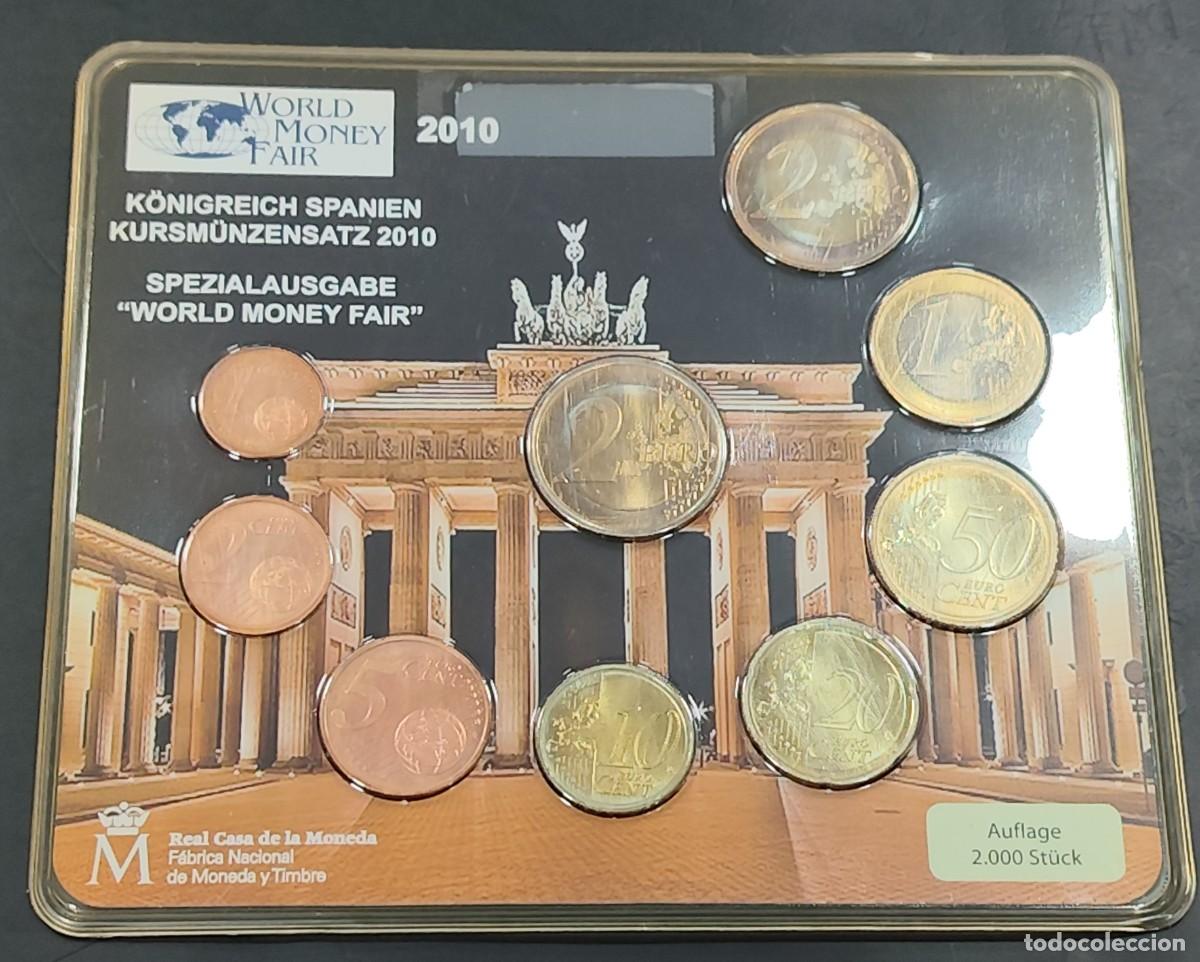 Euros: MONEDAS ESPA&Ntilde;OLAS EURO E. ESPECIAL &rdquo; WORLD MONEY FAIR 2010 &rdquo;