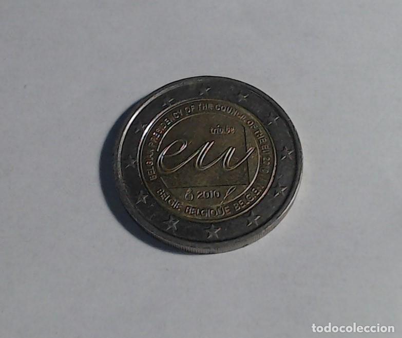 Euros: 2 euros 2010 Presidencia B&eacute;lgica | Moneda Conmemorativa