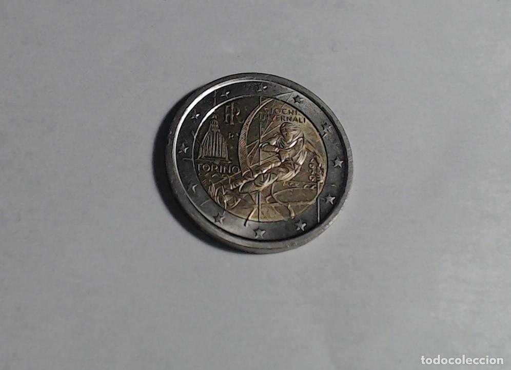 Euros: Italia 2006 2 euros moneda conmemorativa juegos invierno Torino