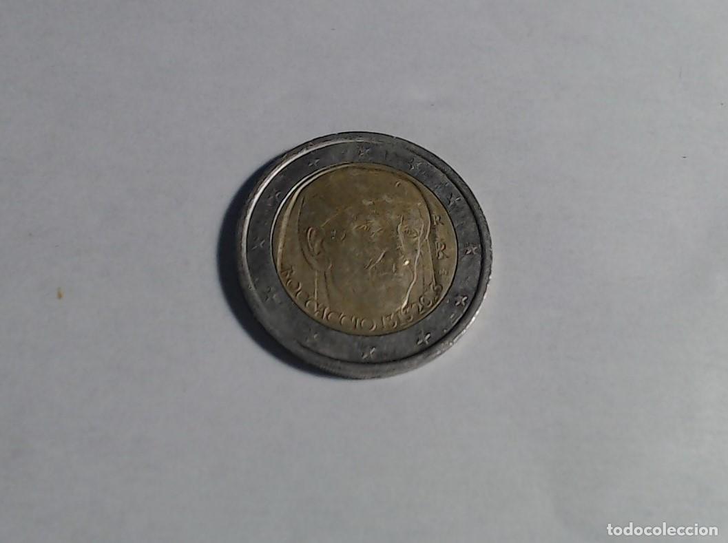 Euros: 2 euros conmemorativos de Italia. Bocaccio. A&ntilde;o 2013