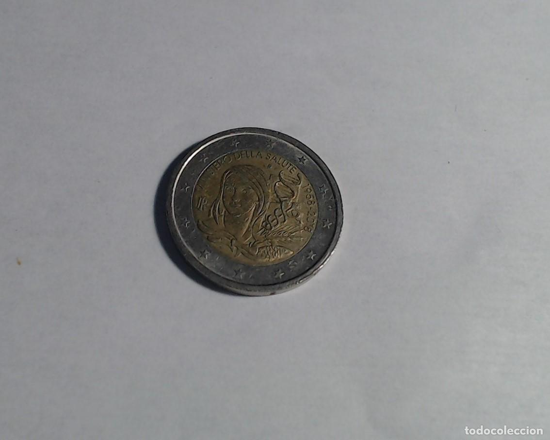 Euros: 2 euros Salud 2018 Italia | Moneda Conmemorativa