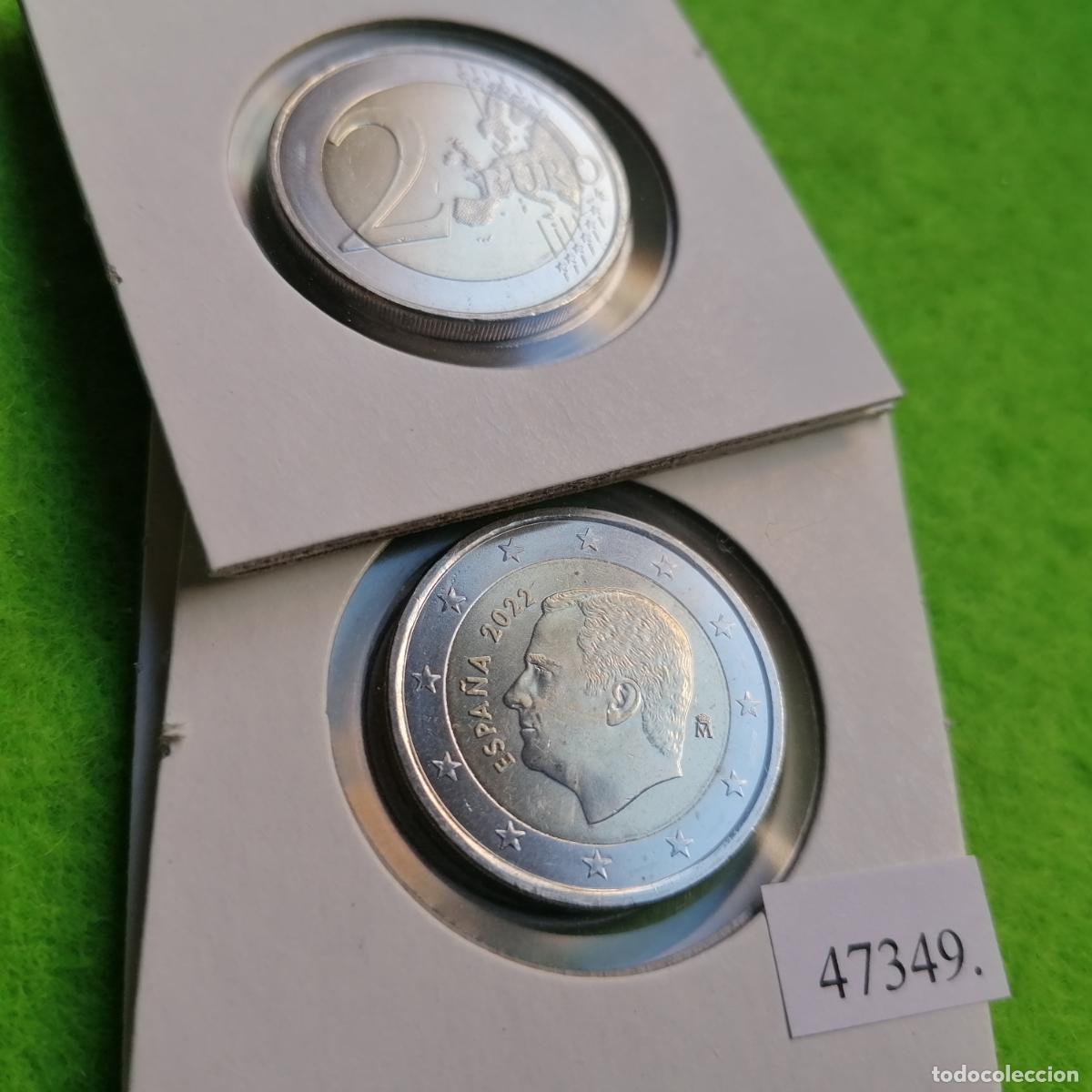 Euros: Espa&ntilde;a 2 euros 2022, una moneda, Felipe Vl, 47349 4