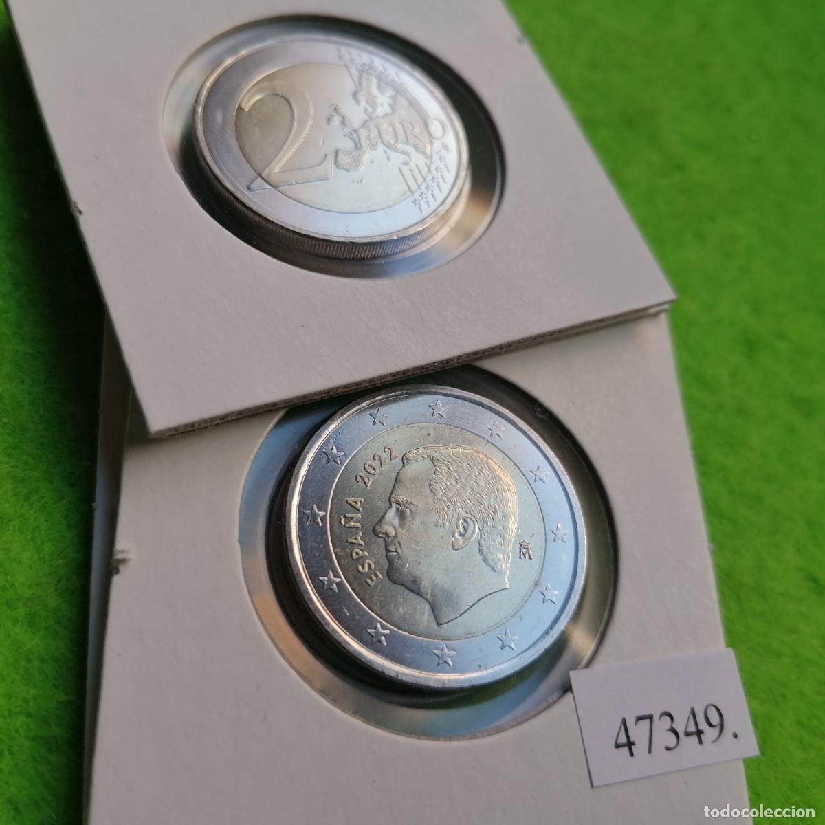 Euros: Espa&ntilde;a 2 euros 2022, una moneda, Felipe Vl, 47349 2