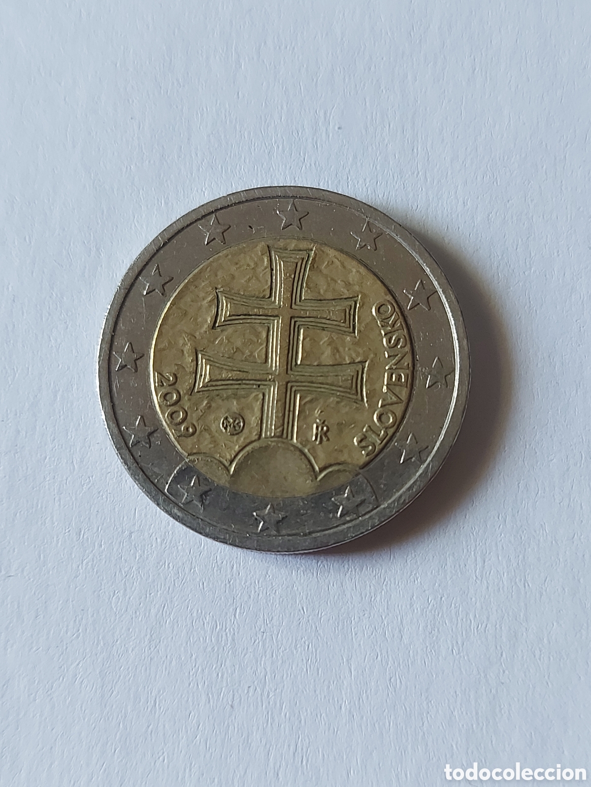 Euros: MONEDA ESLOVAQUIA SLOVENSKO 2 EURO 2009.