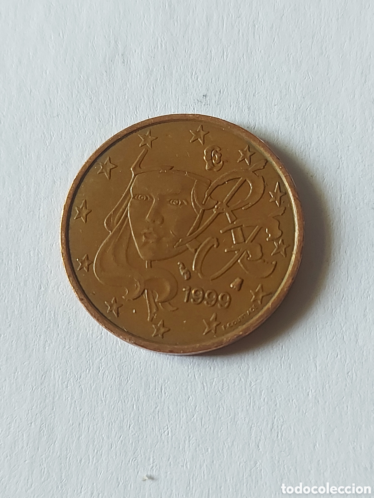 Euros: MONEDA FRANCIA 5 CENTIMOS EURO 1999