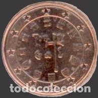 Euros: Portugal 1 cent 2003 from original set Uncirculated UNC