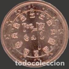 Euros: Portugal 2 cent 2003 from original set Uncirculated UNC