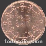 Euros: Portugal 1 cent 2004 Uncirculated UNC