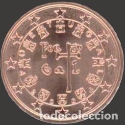 Euros: Portugal 5 cent 2004 Uncirculated UNC