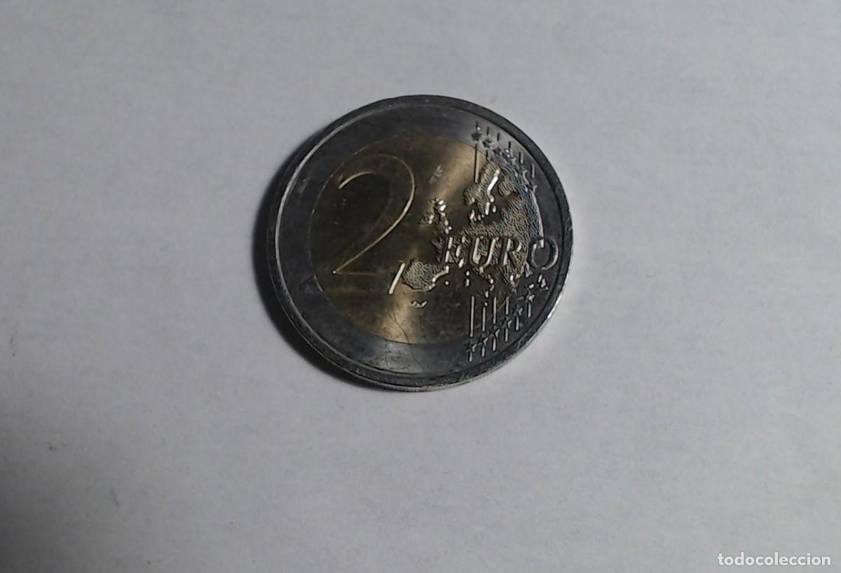 Euros: Moneda 2&euro; Austria 2015. Bandera - Foto 2