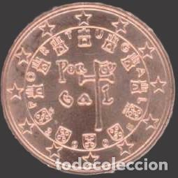 Euros: Portugal 5 cent 2005 Uncirculated UNC