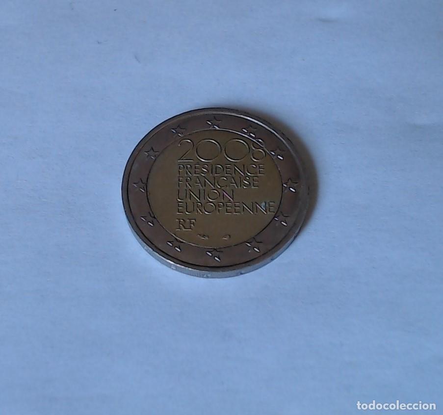 Euros: Moneda 2&euro; Francia 2008. Presidencia de la UE