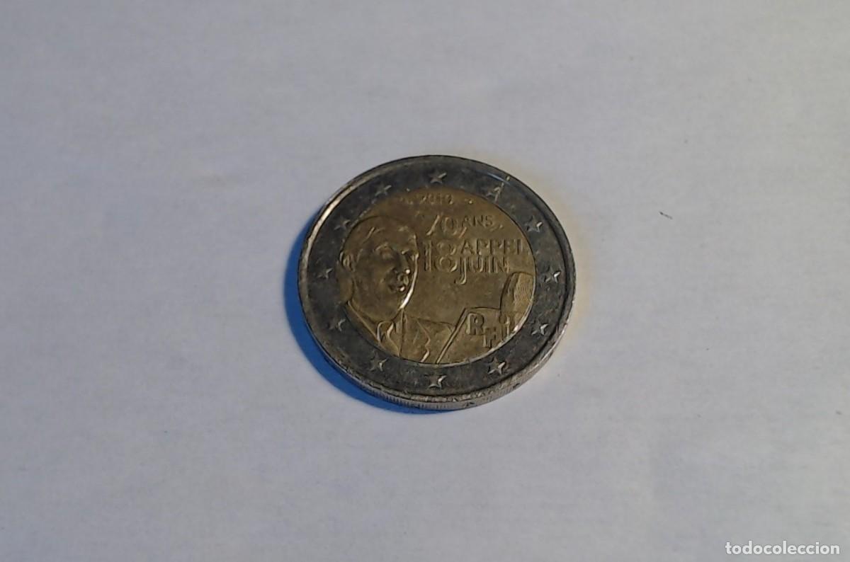 Euros: Moneda 2&euro; Francia 2010. Charles Degaulle