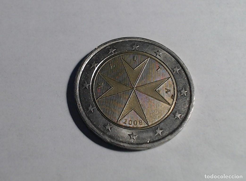 Euros: Moneda 2&euro; Malta 2008