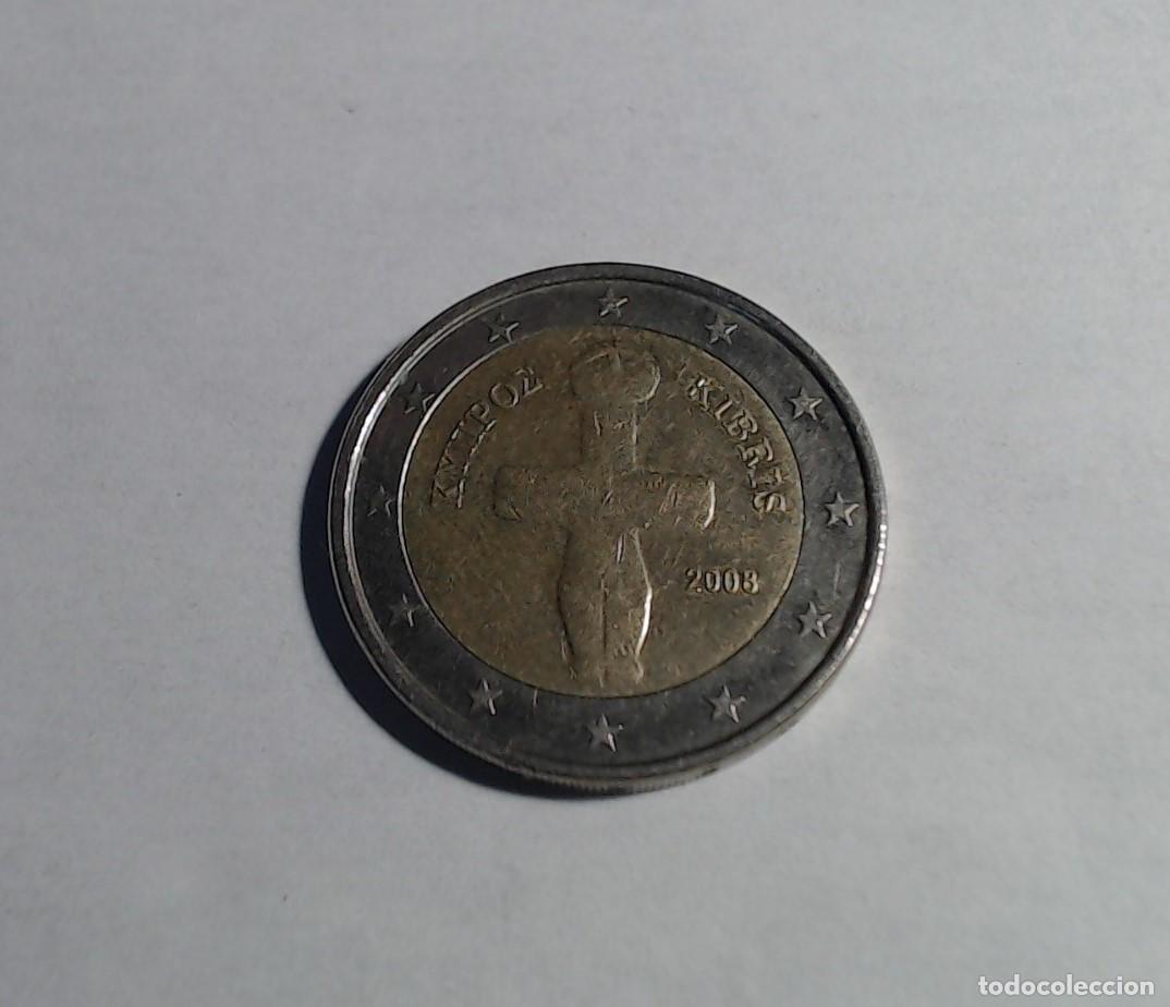 Euros: Moneda 2&euro; chipre 2008 - Foto 1