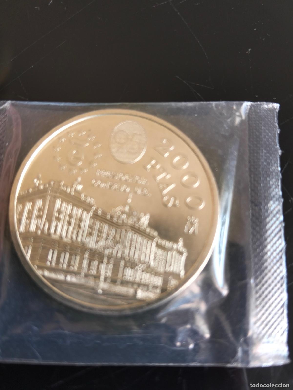 Euros: PLATA 2000 PESETAS PRESIDENCIA CONSEJO UE, 1995. VISITA MI CATALOGO, TENGO MAS