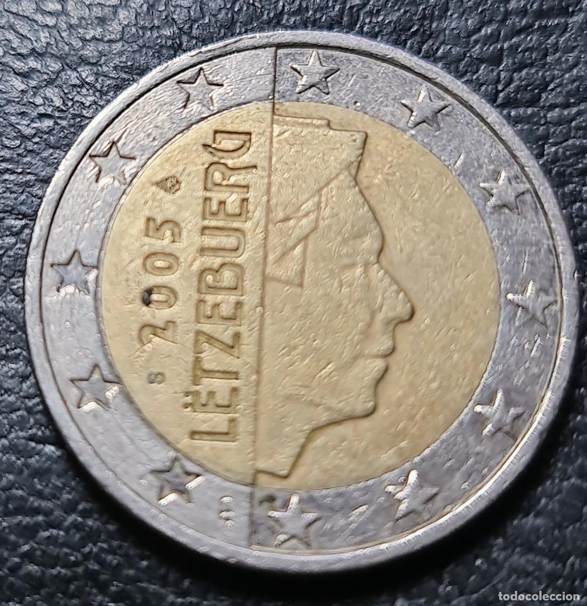 Euros: Luxemburgo 2005 2 euros moneda com&uacute;n Gran Duque Enrique