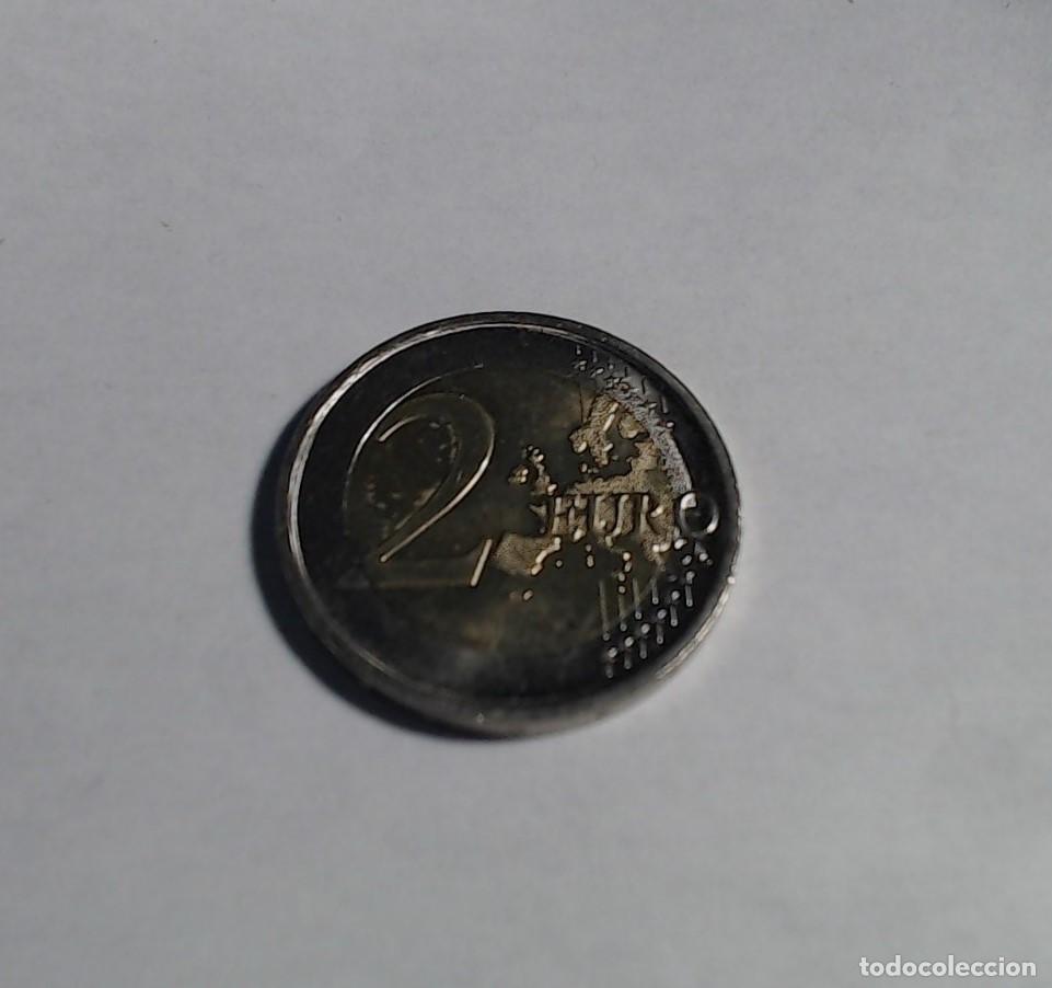 Euros: Moneda 2&euro; Espa&ntilde;a 2011. Patio de los leones - Foto 2