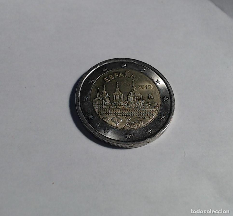 Euros: Moneda 2&euro; Espa&ntilde;a 2013. Escorial - Foto 1